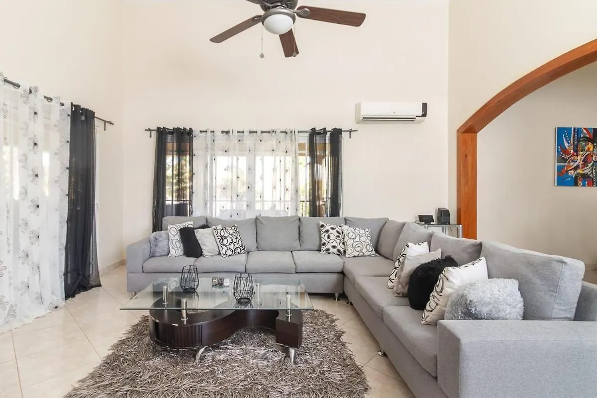 Luxe Comfort 8 Bedroom Villa With Private Pool & Entertainment Sosua Dominican Republic