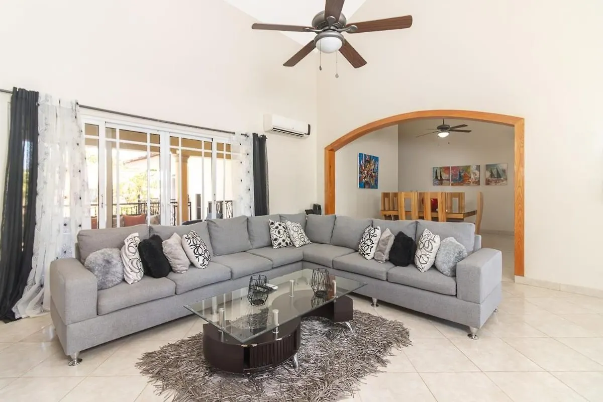 Luxe Comfort 8 Bedroom Villa With Private Pool & Entertainment Sosua